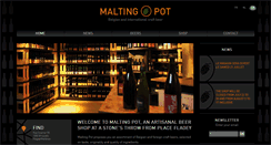 Desktop Screenshot of maltingpot.be